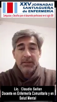 Disertación del Lic. Claudio Sellan sobre la prevención del suicidio en Santiago del Estero