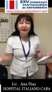 Disertante Lic. Ana Díaz -CABA