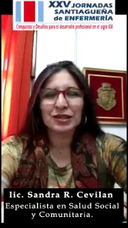 Disertación de la Lic. Esp. Sandra Roxana Cevilan