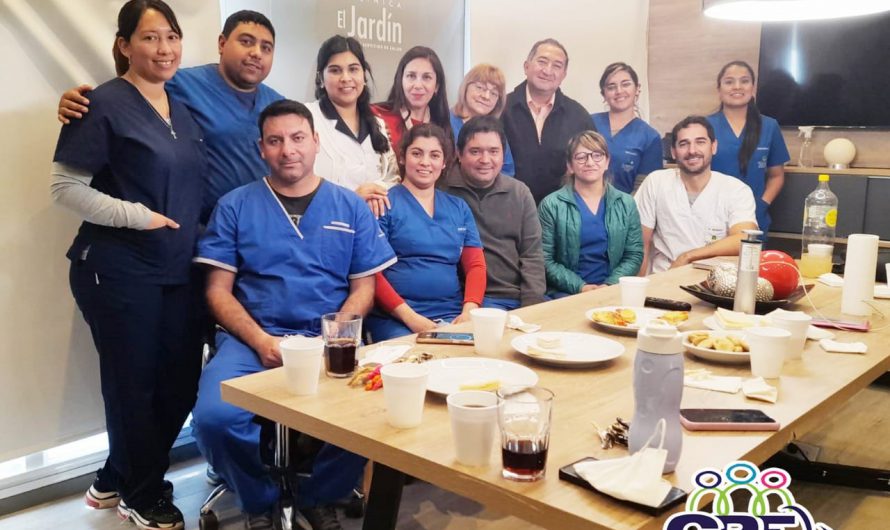 CPE visita a colegas que se  desempeñan en la Clínica El Jardín